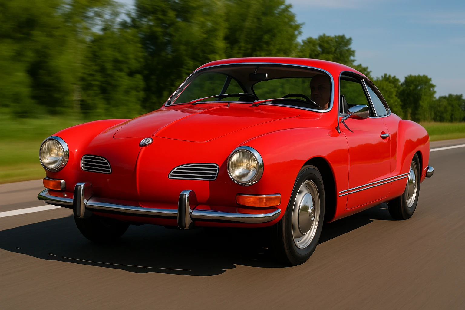 1972 Volkswagen Karmann Ghia 2dr coupe